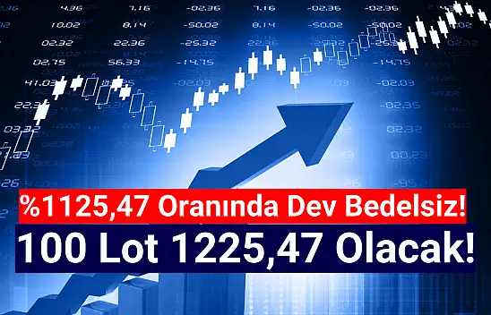 Yüzde 1125,47 bedelsiz geliyor! Tarih belli oldu mu?