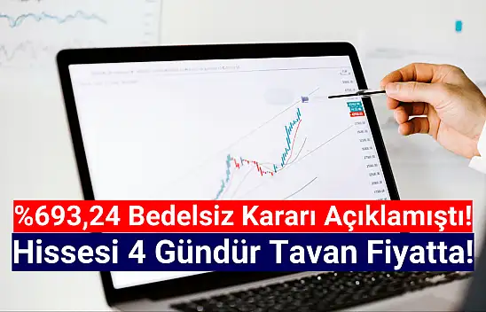 Yüzde 693,24'lük bedelsiz haberi sonrası peş peşe tavan!