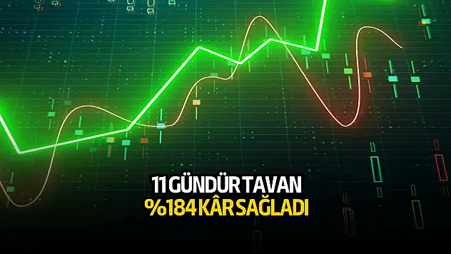 11 gündür yükseliyor, bugün de tavan oldu!