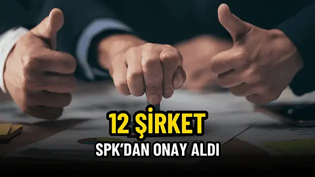 12 şirketin başvurusuna SPK'dan onay çıktı!