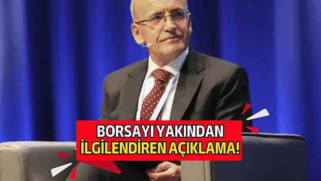 Bakan Şimşek, borsayı yakından ilgilendiren açıklamayı yaptı!