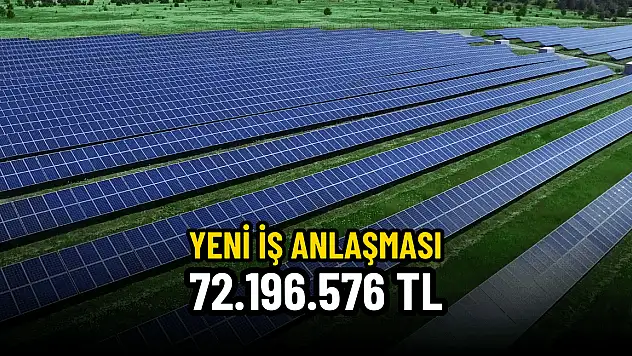 Borsanın enerji devi, rekor iş anlaşmasını duyurdu!