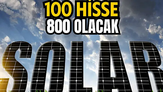 Borsanın rekortmeni bedelsiz onayı aldı! 100 hisse 800 olacak!