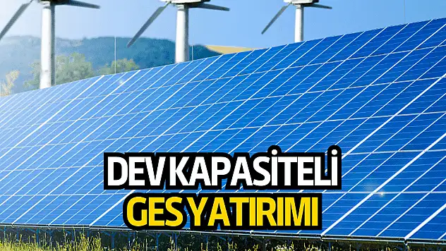 CW Enerji, rekor kapasiteli GES yatırımını açıkladı!