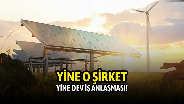 Enerji devi yine milyon dolarlık iş aldı!