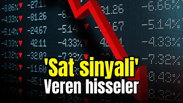 Göstergeleri 'sat sinyali' veren hisseler | 10 Temmuz 2023