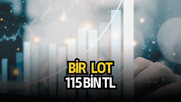 Lotu az şirketin hisse fiyatı 115000 TL'ye yükseldi!