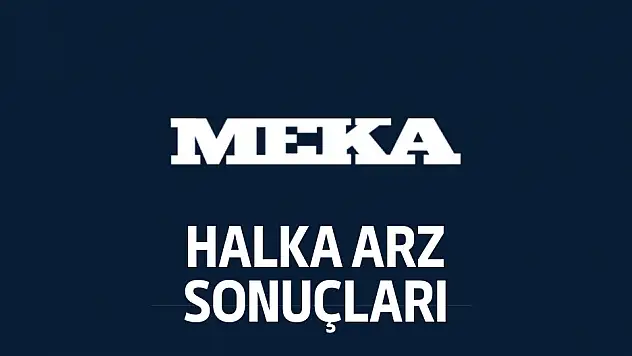 MEKAG halka arz sonuçları açıklandı! Borsada ne zaman işlem görecek?
