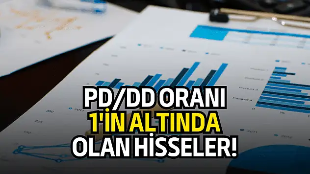 Piyasa Değeri/Defter Değeri (PD/DD) oranı 1'in altında olan hisseler!