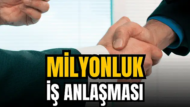 Rekor bedelsizin ardından dev iş anlaşması!
