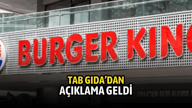 TAB Gıda'dan beklenen açıklama geldi!