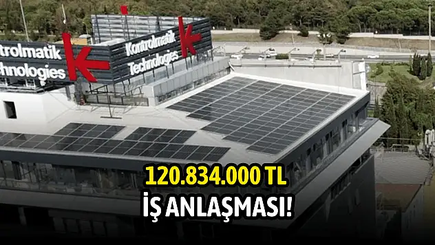 Teknoloji şirketi 120.834.000 TL iş anlaşması açıkladı!