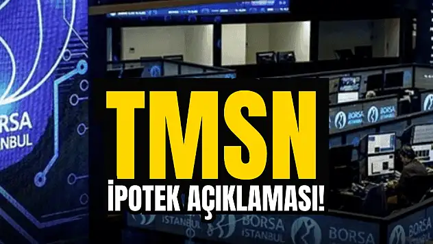 Tümosan'dan ipotek açıklaması!