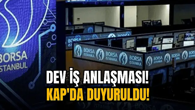 Yeni halka arz olan şirketten 36,5 milyon dolarlık iş anlaşması!