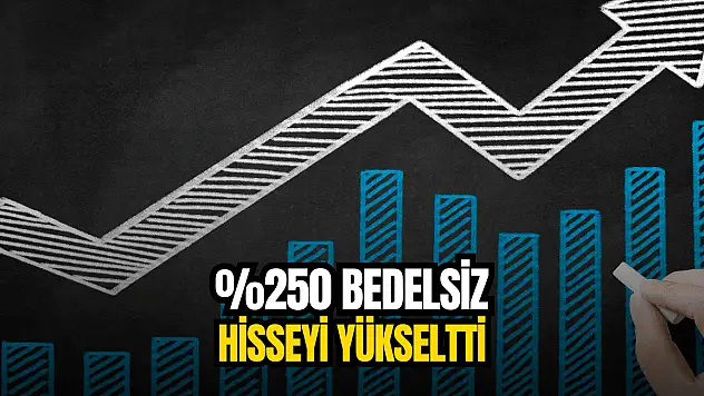 Yüzde 250 bedelsizi duyan, o hisseye koştu!