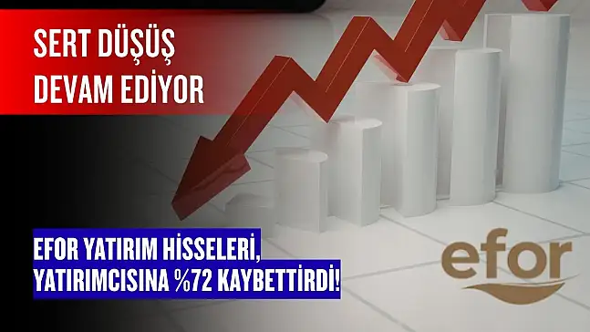 Halka arz sonrası 13 kat yükselen Efor Yatırım (EFOR) yüzde 72 düştü!