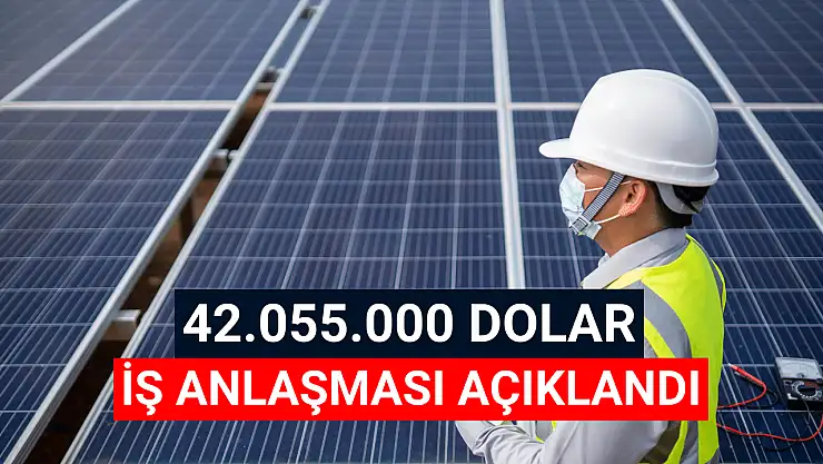 42 milyon dolarlık iş anlaşması açıkladı! Hisse tavan!