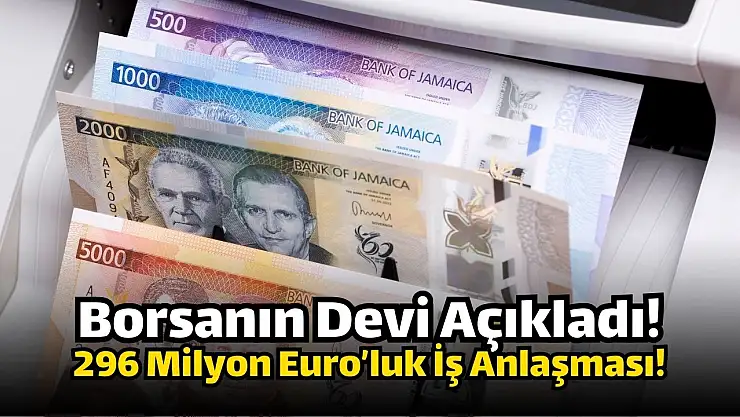 Borsanın devinden, 296 milyon Euro'luk rekor iş anlaşması!