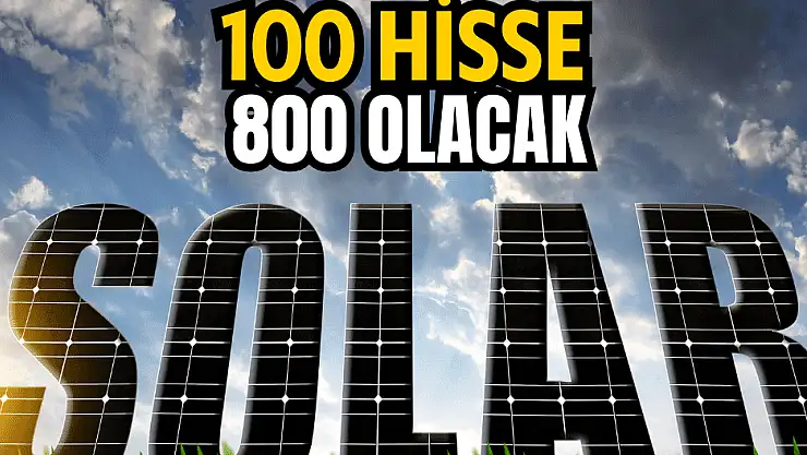 Borsanın rekortmeni bedelsiz onayı aldı! 100 hisse 800 olacak!