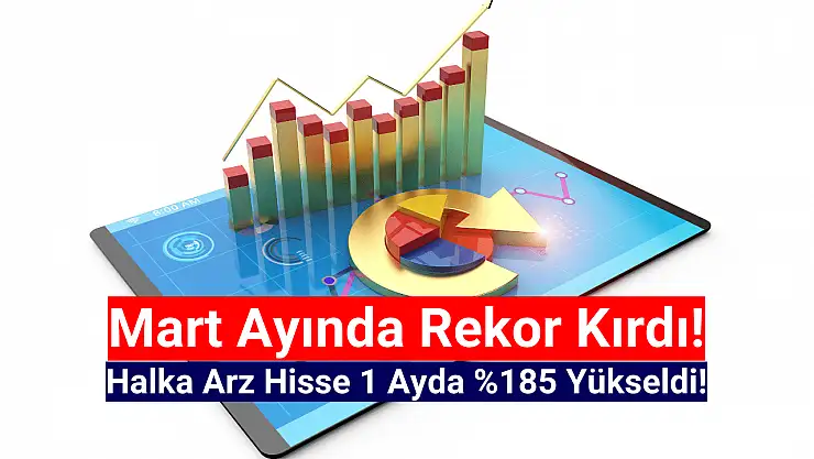 Bu hisse 1 ayda yüzde 185 yükseldi!