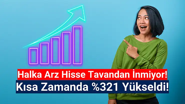 Bu hisse günlerdir tavandan inmiyor!