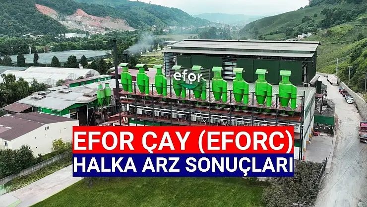 Efor Çay halka arz sonuçları açıklandı! EFORC kaç lot verdi?