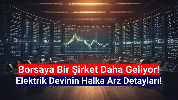 Elektrik sektörünün dev şirketi halka arza hazırlanıyor!