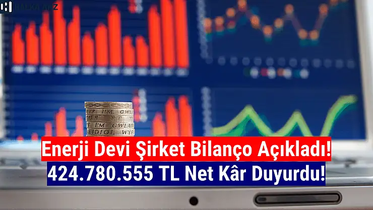 Enerji devi 424.780.555 TL net kâr açıkladı!