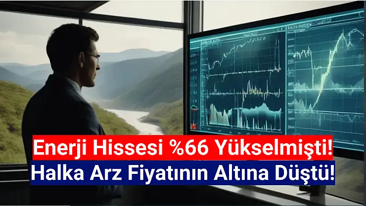 Enerji hissesi halka arz fiyatının altına düştü!