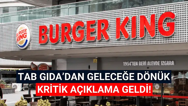 Halka arz fiyatının altına düşen TAB Gıda'dan geleceğe dönük kritik açıklama!