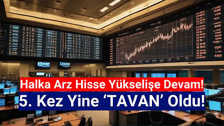 Halka arz hisse 'tavan serisine devam' dedi!