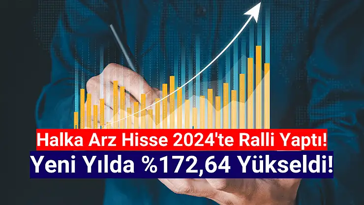 Halka arz hisse, yeni yılda yüzde 172,64 yükseldi!