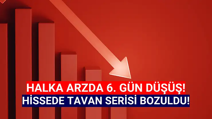 Halka arz hissede tavan serisi 6. gün bozuldu!