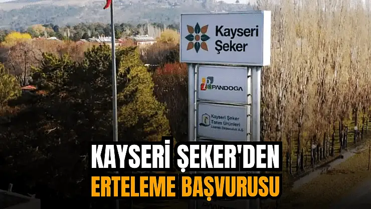 Kayseri Şeker'den SPK'ya 30 gün ek süre başvurusu!