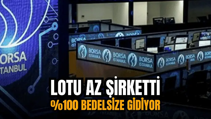 Lotu az şirketten %100 bedelsiz sermaye artırımı kararı!