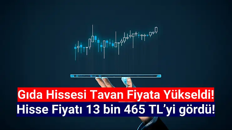 Tavan olan hissenin fiyatı 13465 TL'yi gördü!