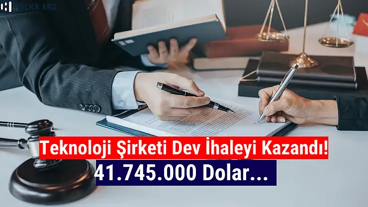 Teknoloji devinden milyon dolarlık ihale açıklaması!