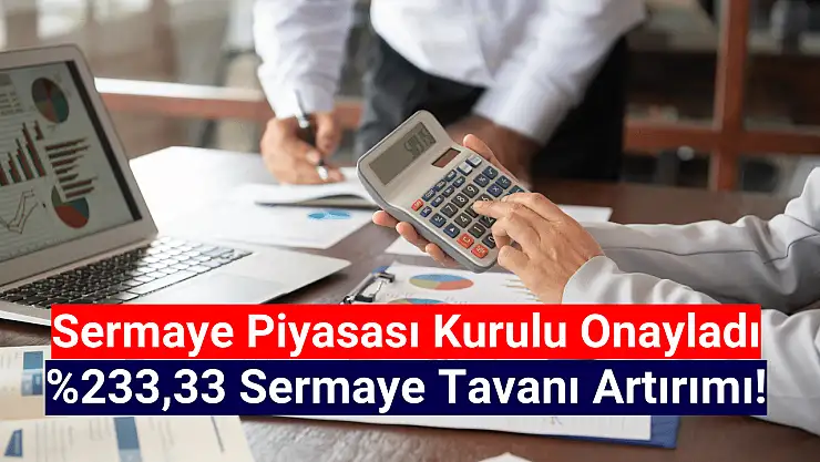 Teknoloji şirketi yüzde 233,33 sermaye tavanı artırmına onay aldı!