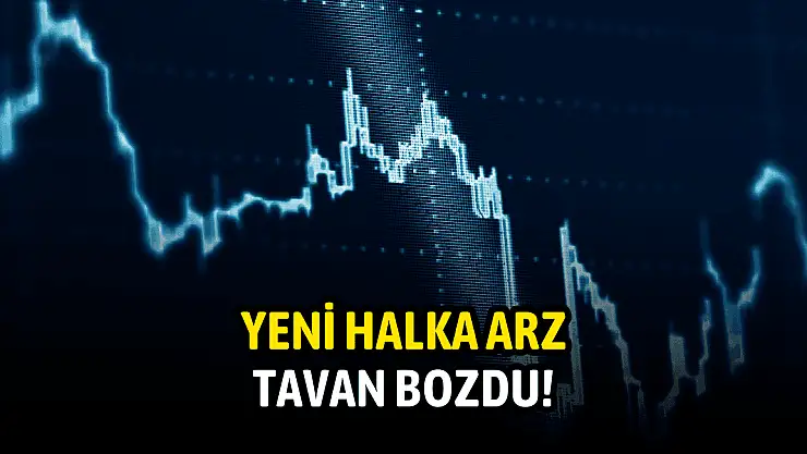 Yeni halka arz hisse tavan bozdu!