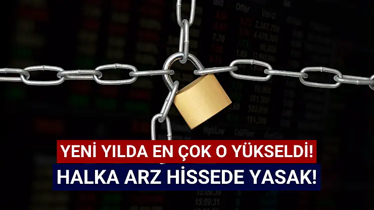 Yeni halka arz hissede yasak!