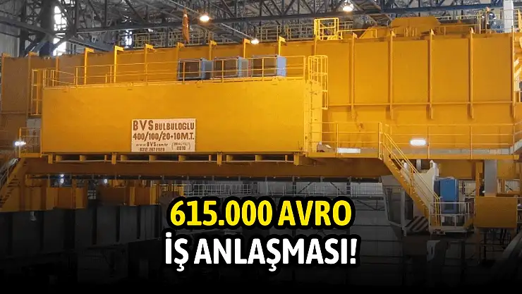 Yeni halka arz şirketten 615.000 avro bedelli iş anlaşması!