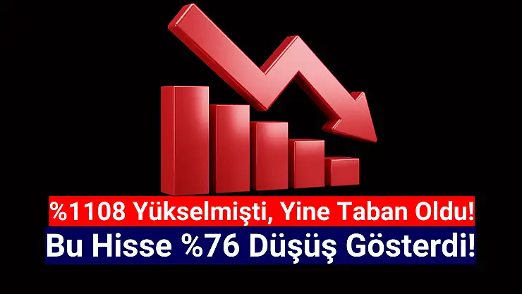 Yine taban oldu! Bu hissede kayıp yüzde 76'yı geçti!