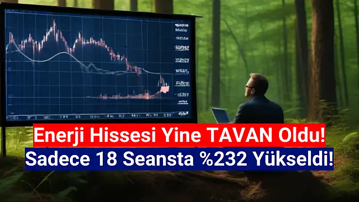 Yine TAVAN! Enerji hissesi 18 seansta yüzde 232 yükseldi!