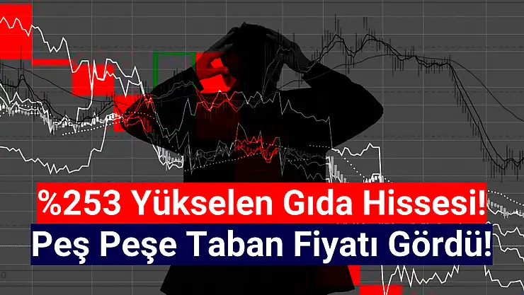Yüzde 253 yükselen hisse peş peşe taban oldu!