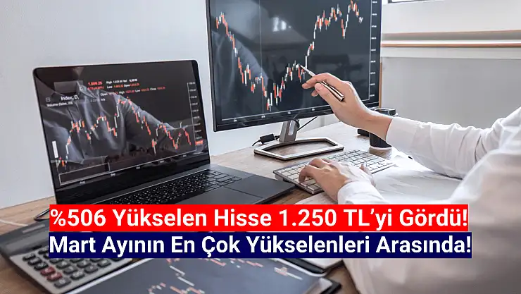 Yüzde 506 yükselen hisse 1250 TL'yi gördü!