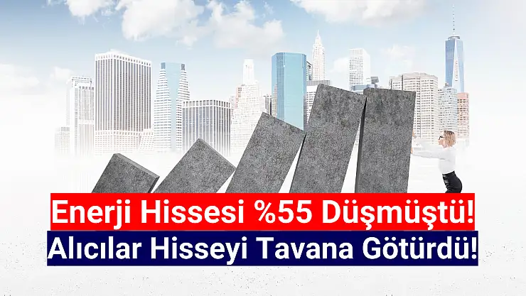 Yüzde 55 düşen enerji hissesini tavana götürdüler!